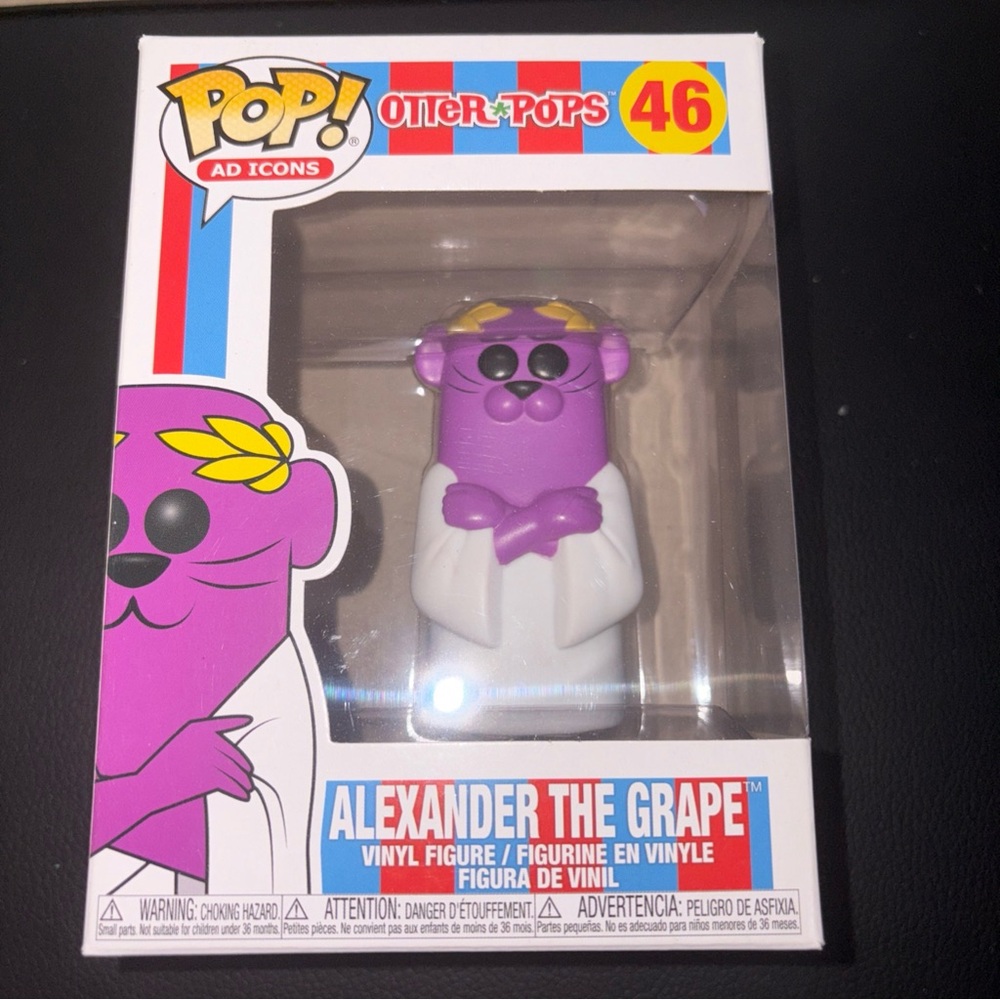 Funko Pop! Vinyl Figure Otter Pops Alexander the Grape #46